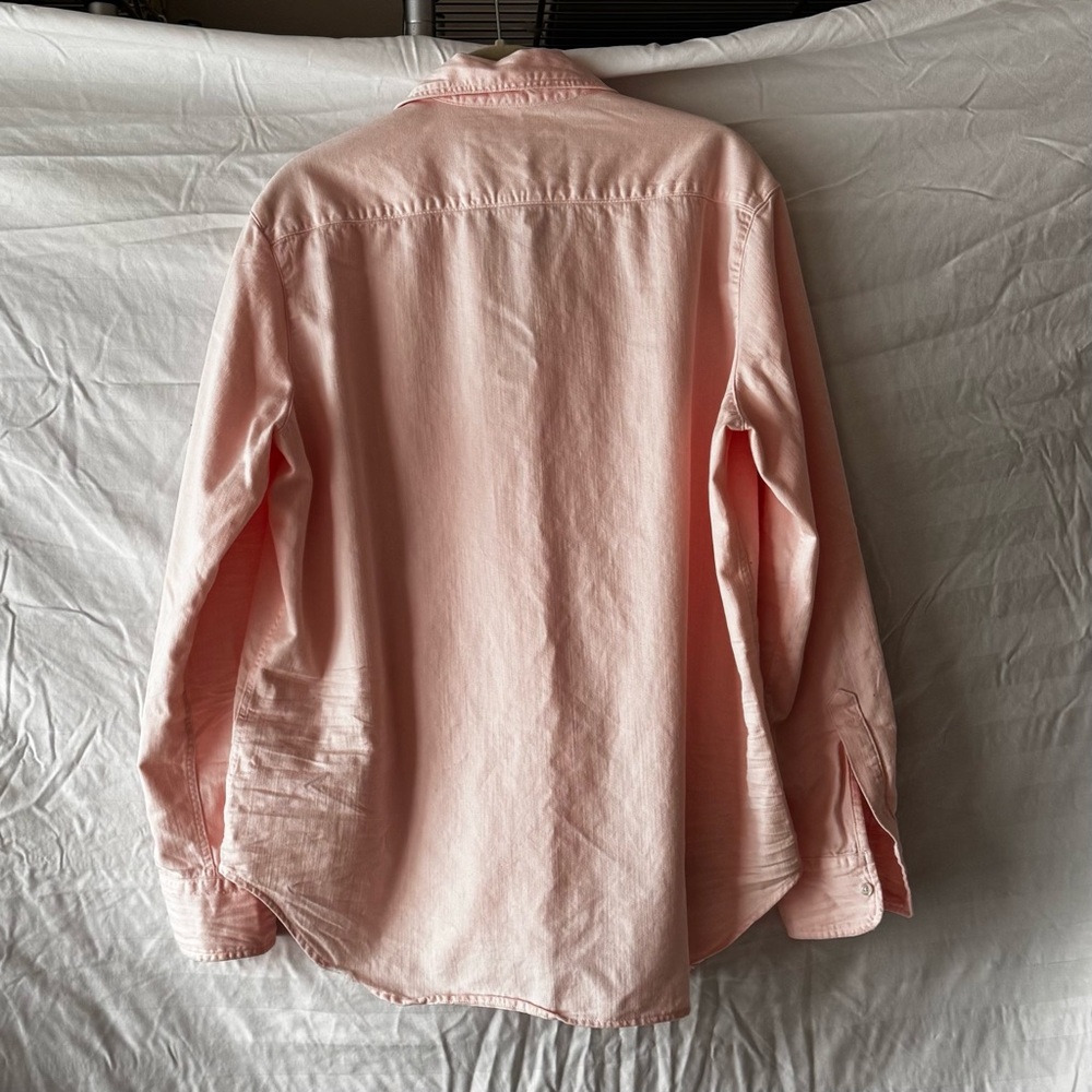 Frank & Eileen - Eileen style - loose button up light pink EUC size Medium M - Picture 4 of 5